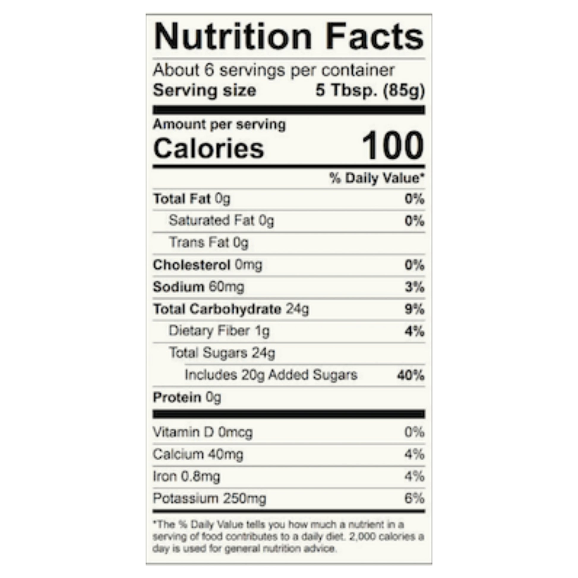 Blanco River Applekraut Nutrition