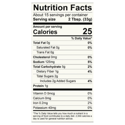 Hill Country Caviar Nutrition