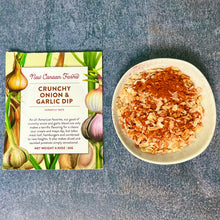 Crunchy Onion and Garlic Dip